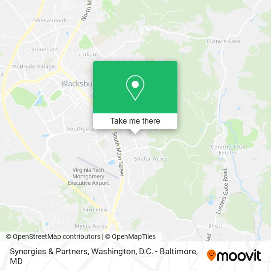 Synergies & Partners map