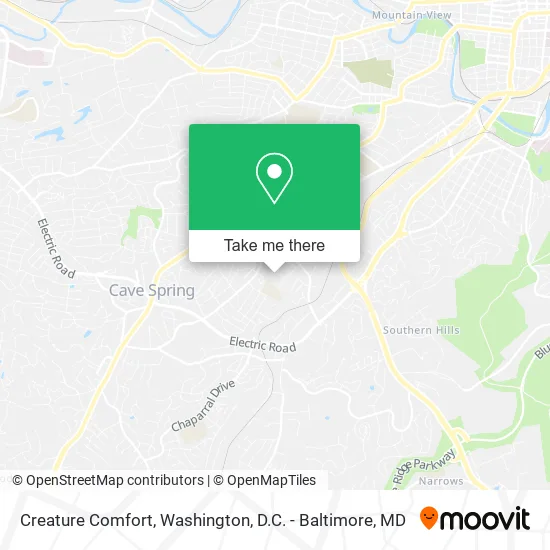 Creature Comfort map