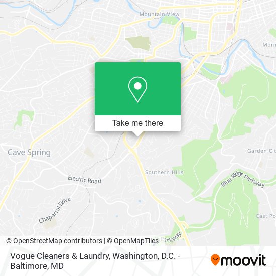 Vogue Cleaners & Laundry map