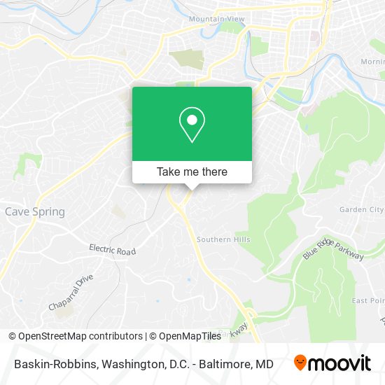 Mapa de Baskin-Robbins
