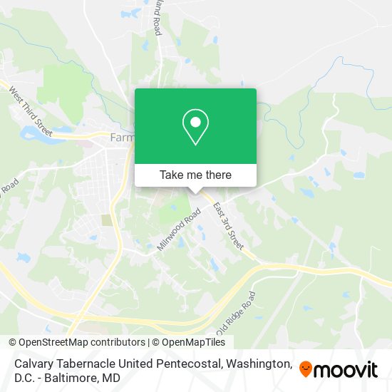 Calvary Tabernacle United Pentecostal map