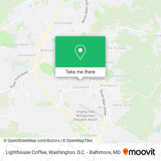 Mapa de Lighthouse Coffee