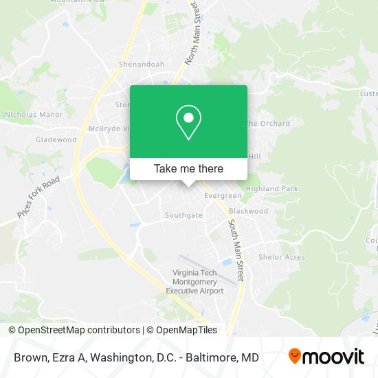 Mapa de Brown, Ezra A