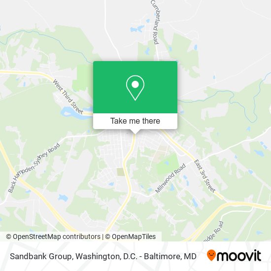 Sandbank Group map