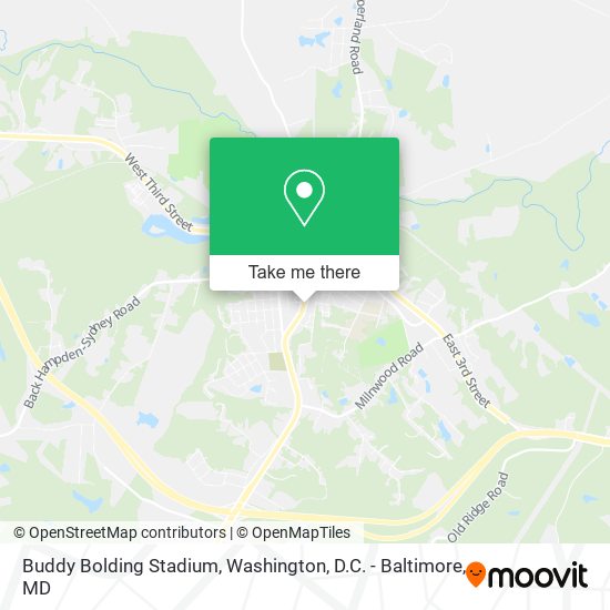 Mapa de Buddy Bolding Stadium