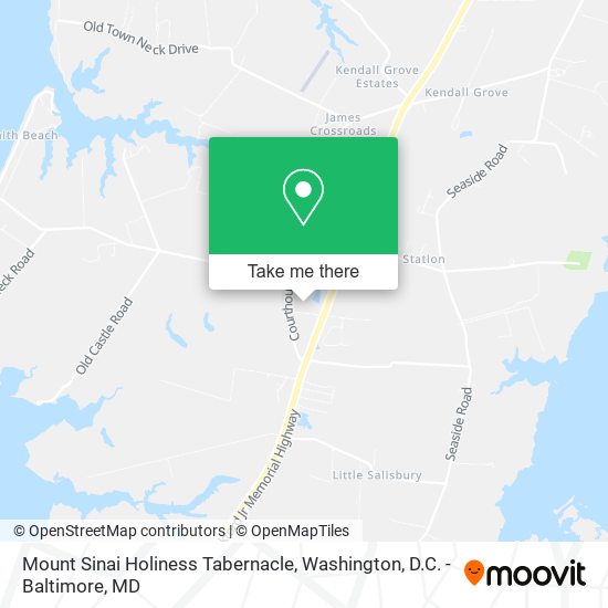 Mount Sinai Holiness Tabernacle map