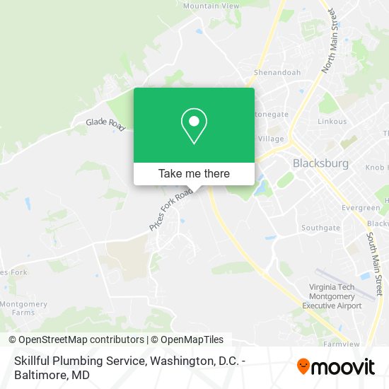 Skillful Plumbing Service map