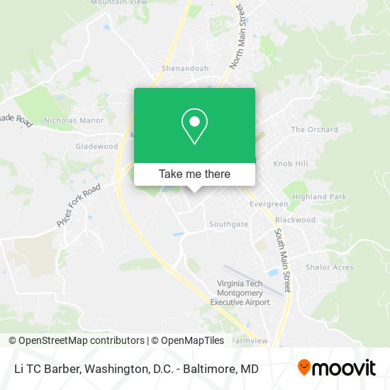 Mapa de Li TC Barber