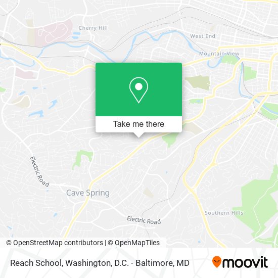 Reach School map