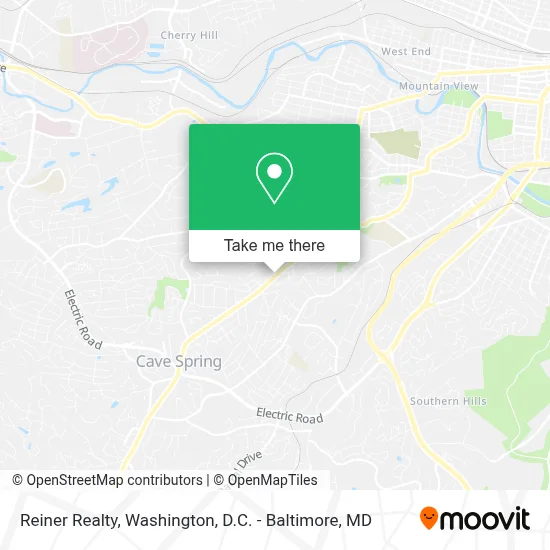 Reiner Realty map