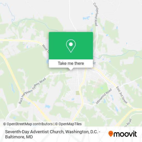 Mapa de Seventh-Day Adventist Church