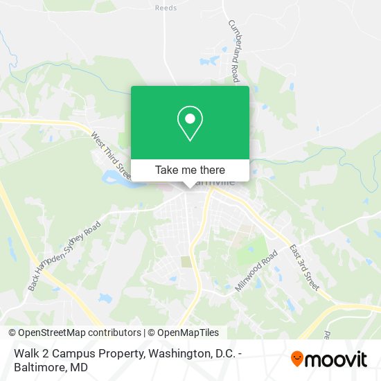 Walk 2 Campus Property map