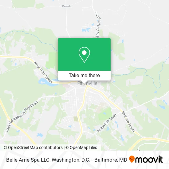 Belle Ame Spa LLC map
