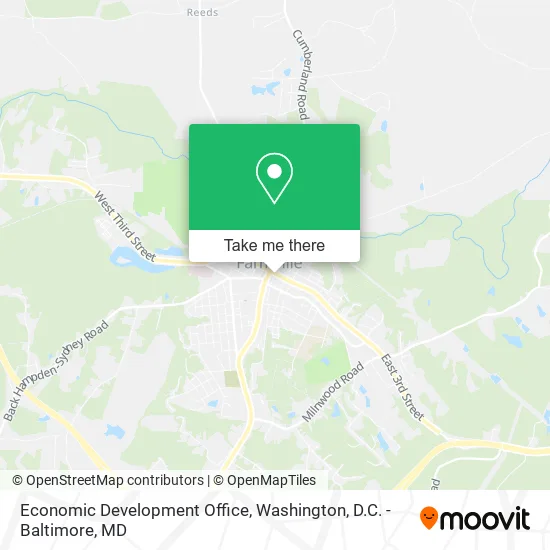 Economic Development Office map