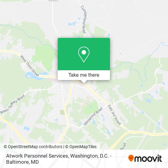 Atwork Personnel Services map