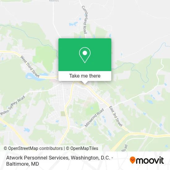 Atwork Personnel Services map