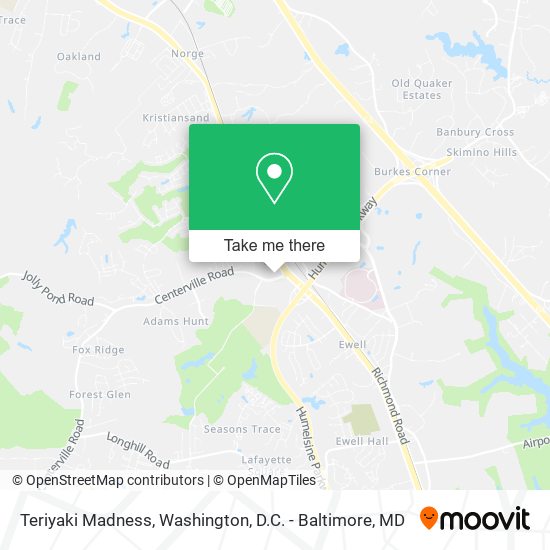 Teriyaki Madness map