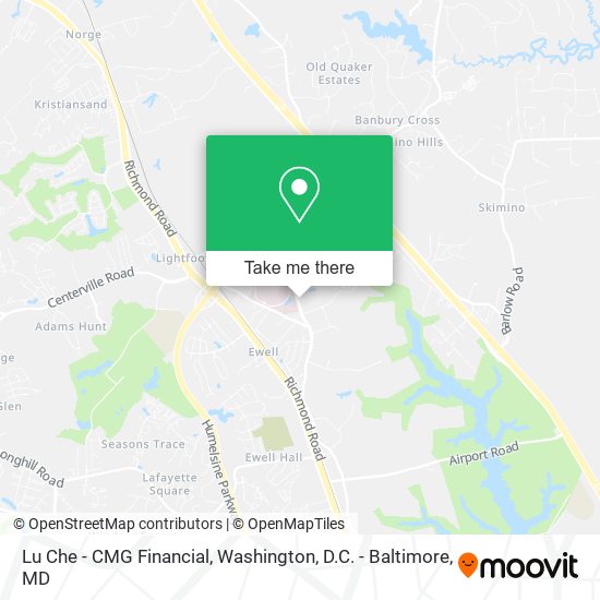 Mapa de Lu Che - CMG Financial
