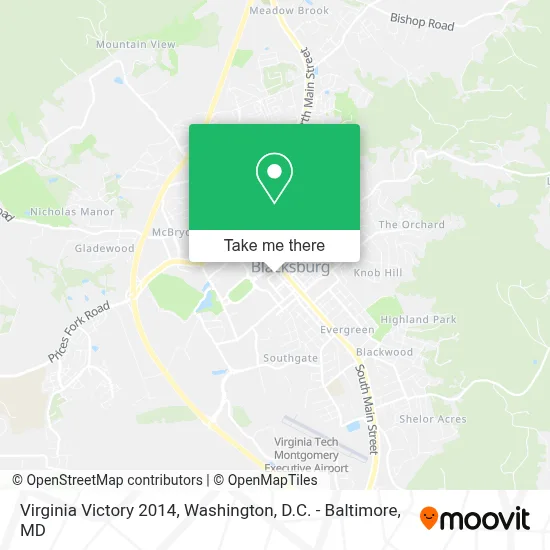 Virginia Victory 2014 map