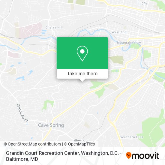 Grandin Court Recreation Center map