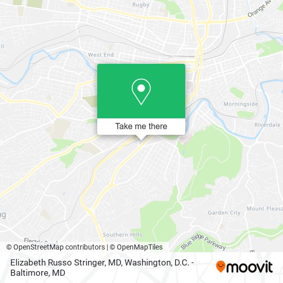 Elizabeth Russo Stringer, MD map