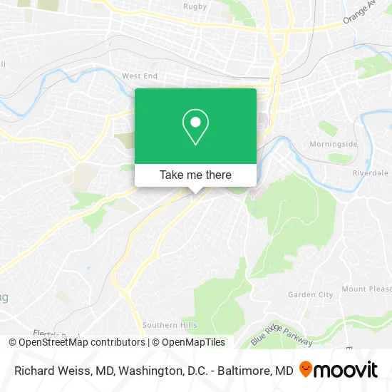 Richard Weiss, MD map