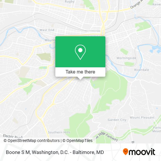 Boone S M map