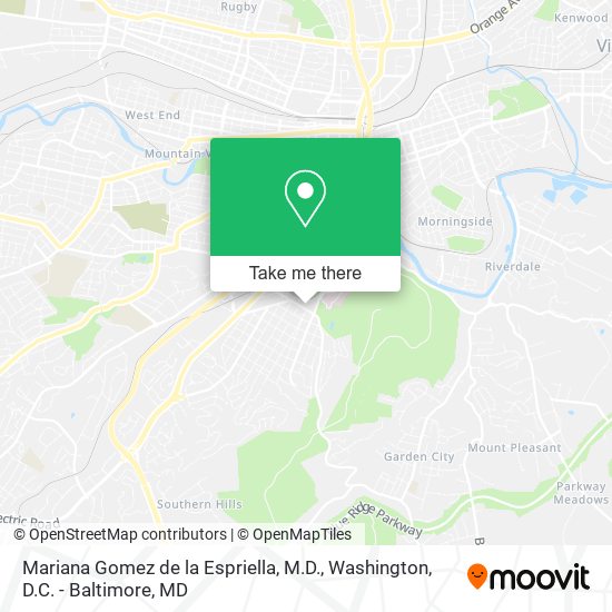 Mariana Gomez de la Espriella, M.D. map