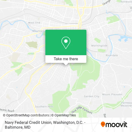 Navy Federal Credit Union map