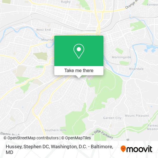 Mapa de Hussey, Stephen DC