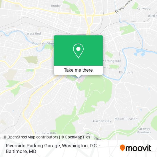 Mapa de Riverside Parking Garage
