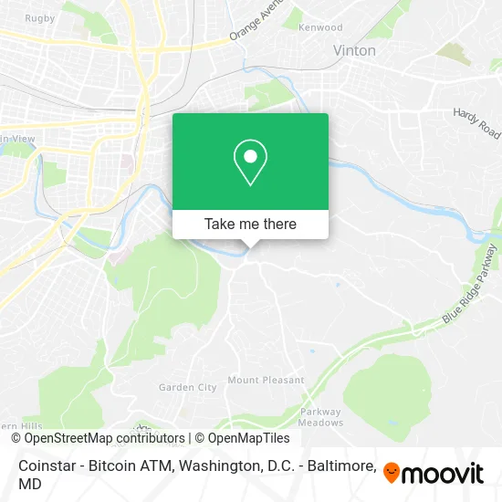 Coinstar - Bitcoin ATM map
