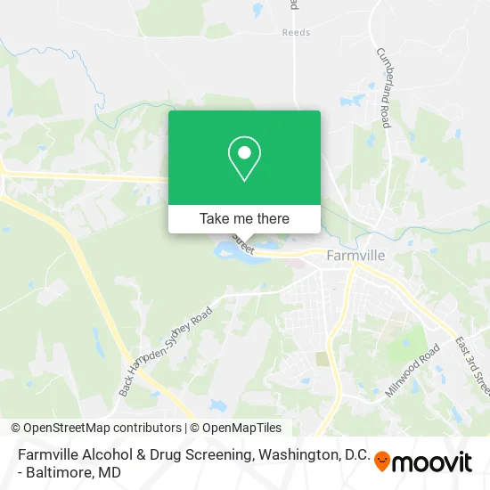 Farmville Alcohol & Drug Screening map