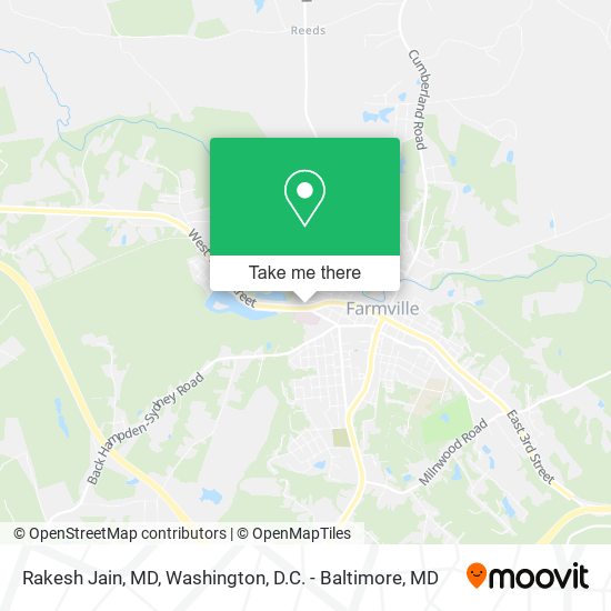 Rakesh Jain, MD map