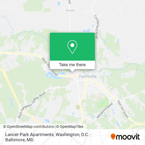 Mapa de Lancer Park Apartments
