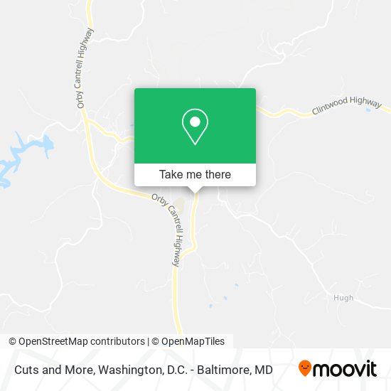 Cuts and More map