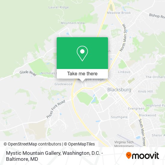Mystic Mountain Gallery map