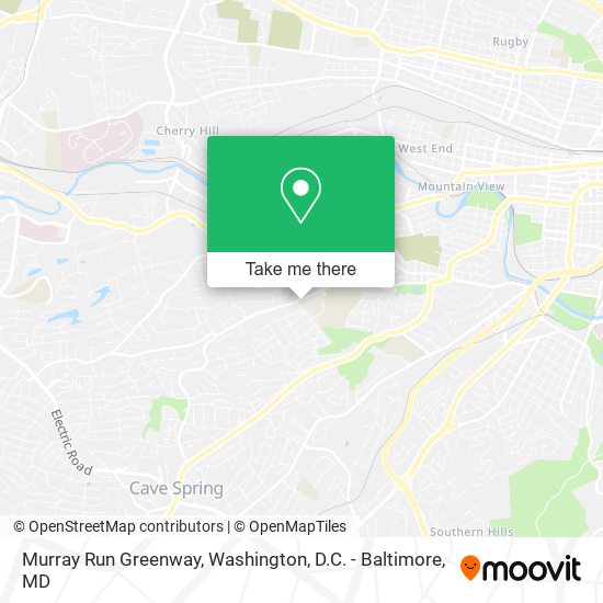 Mapa de Murray Run Greenway