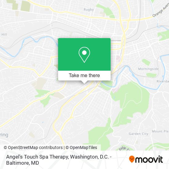 Angel's Touch Spa Therapy map