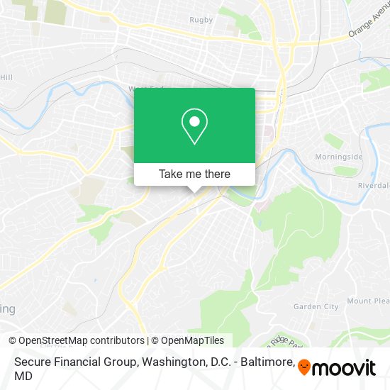 Secure Financial Group map