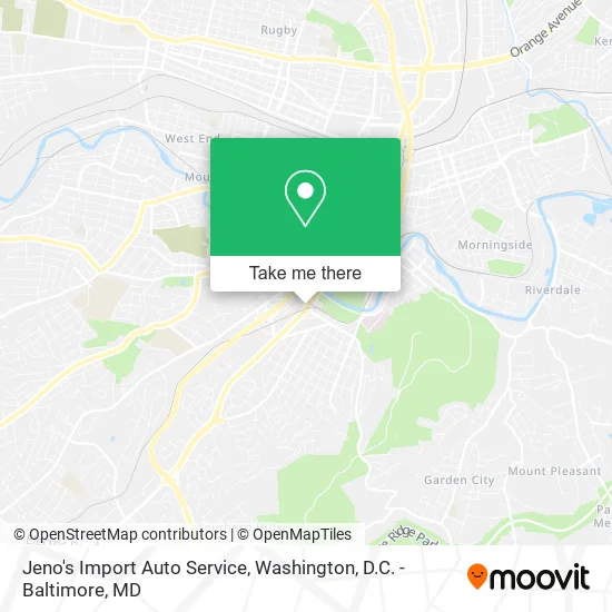 Jeno's Import Auto Service map