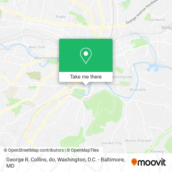 George R. Collins, do map