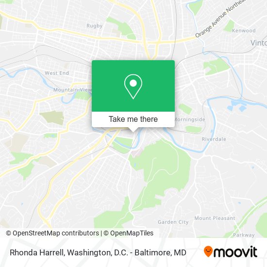 Rhonda Harrell map