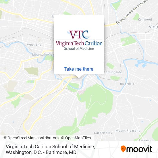 ¿Cómo llegar a Virginia Tech Carilion School of Medicine en Roanoke en ...