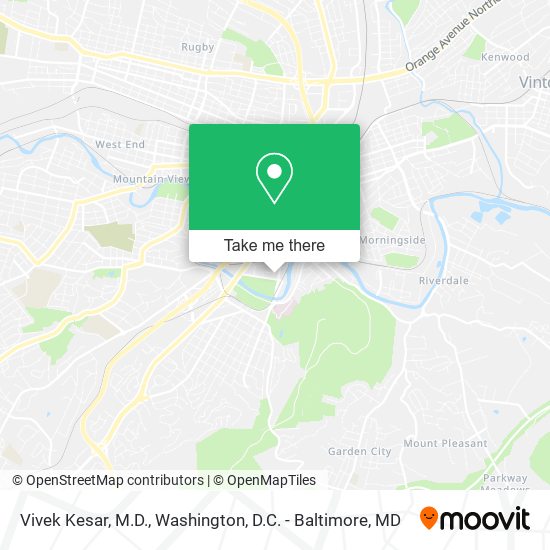 Vivek Kesar, M.D. map