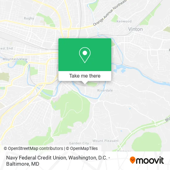 Mapa de Navy Federal Credit Union