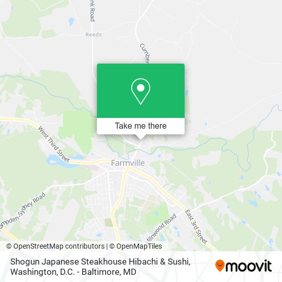 Shogun Japanese Steakhouse Hibachi & Sushi map