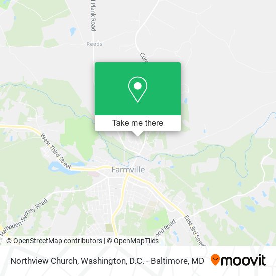 Northview Church map