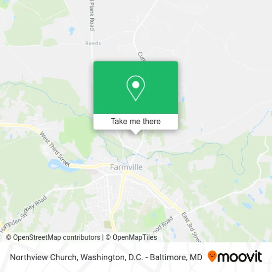 Northview Church map