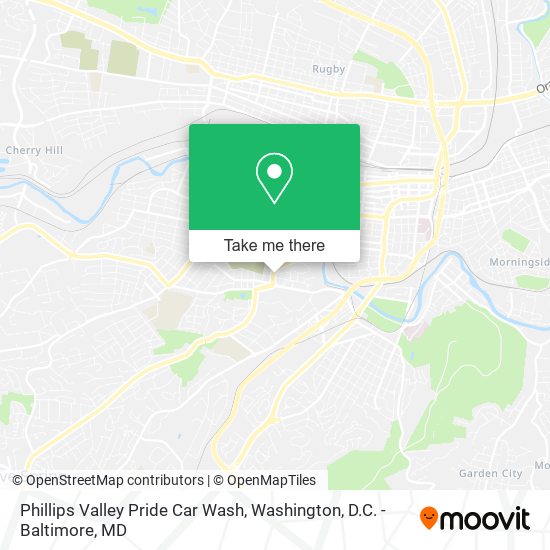 Phillips Valley Pride Car Wash map